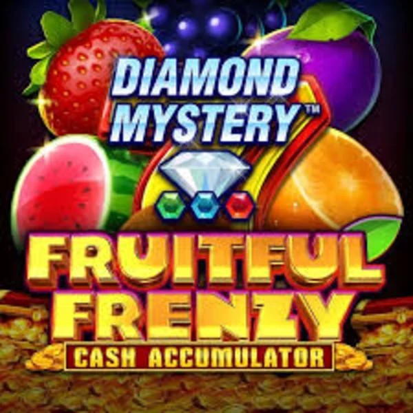 Slots logo of Diamond Mystery Fruitful Frenzy Cash Accumulator from Greentube at Leprezone Casino