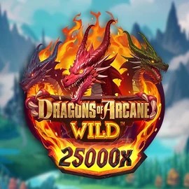 Dragons of Arcane Wild casino game by Foxium – featured logo at Leprezone Casino