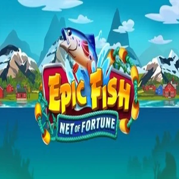 Slots logo of Epic Fish Net of Fortune from Quickspin at Leprezone Casino