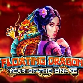 Floating Dragon Year of the Snake slot icon by Pragmatic Play, available at Leprezone Casino