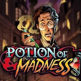 Slots logo of Potion of Madness from Play'n GO at Leprezone Casino